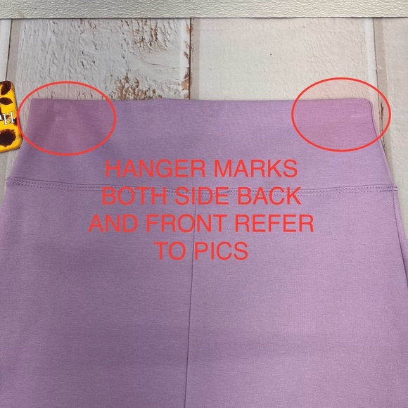 NWT Women Premium Nylon Ponte Stretch Office Pencil Skirt High Waist SIZE LARGE - Picture 11 of 16